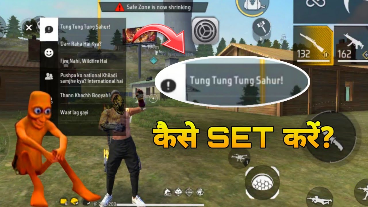 HOW TO EQUIP/SET TUNG TUNG TUNG SAHUR VOICE HINDI || NEW TUNG TUNG SAHUR VOICE PACK KAISE SET KARE