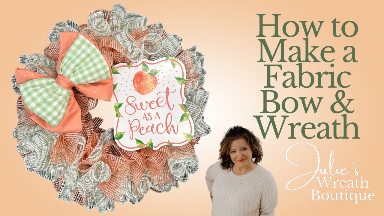 How to Make a Big Bow | How to Make a Ruffle Wreath | Dollar Tree Visor Bow | Easy Wreath Tutorial
