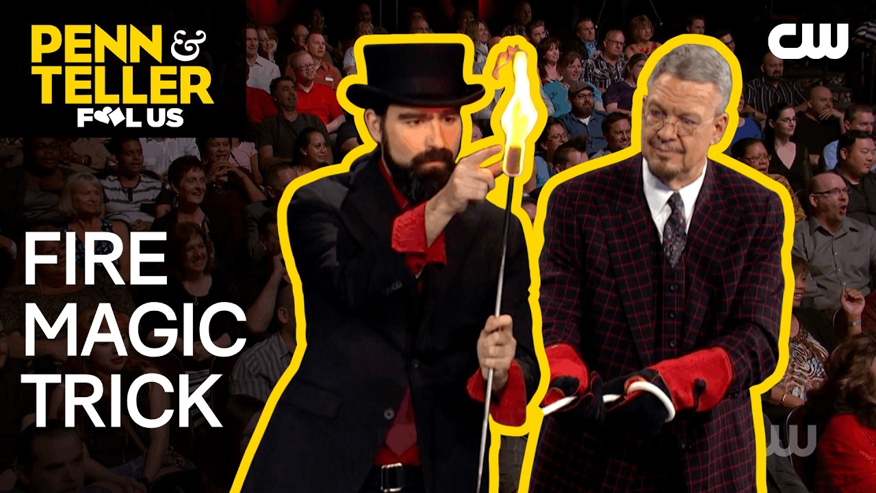 Magician Performs Fire Rope Magic Tricks | Penn & Teller: Fool Us | The CW