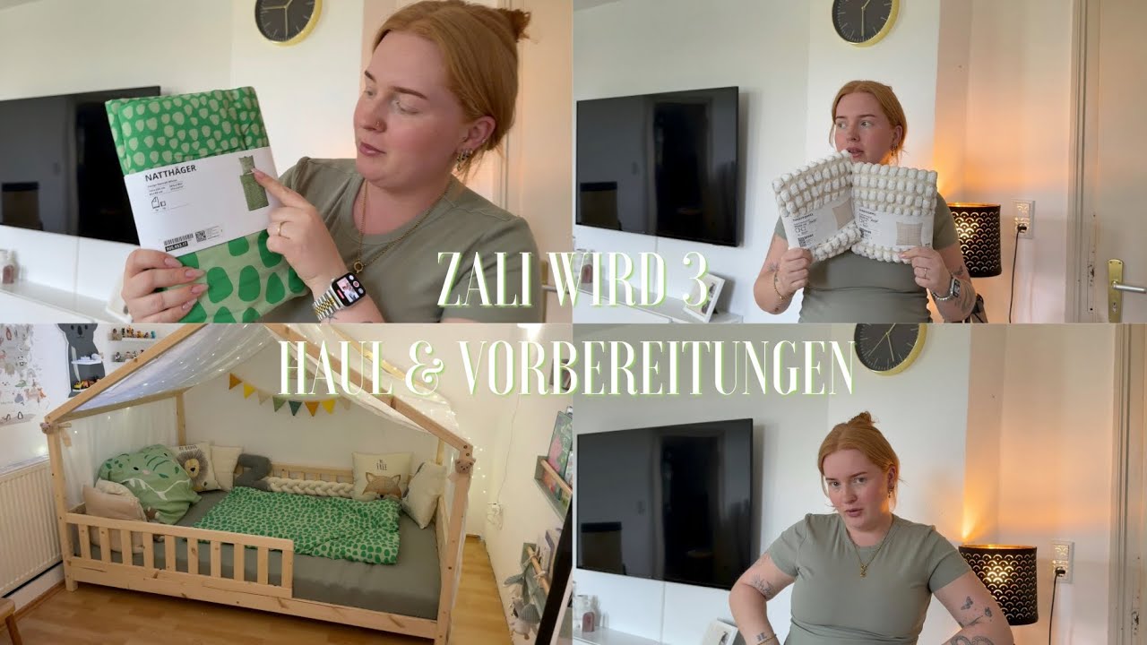 BIRTHDAY HAUL UND VORBEREITUNGEN ✨ ZALI WIRD 3