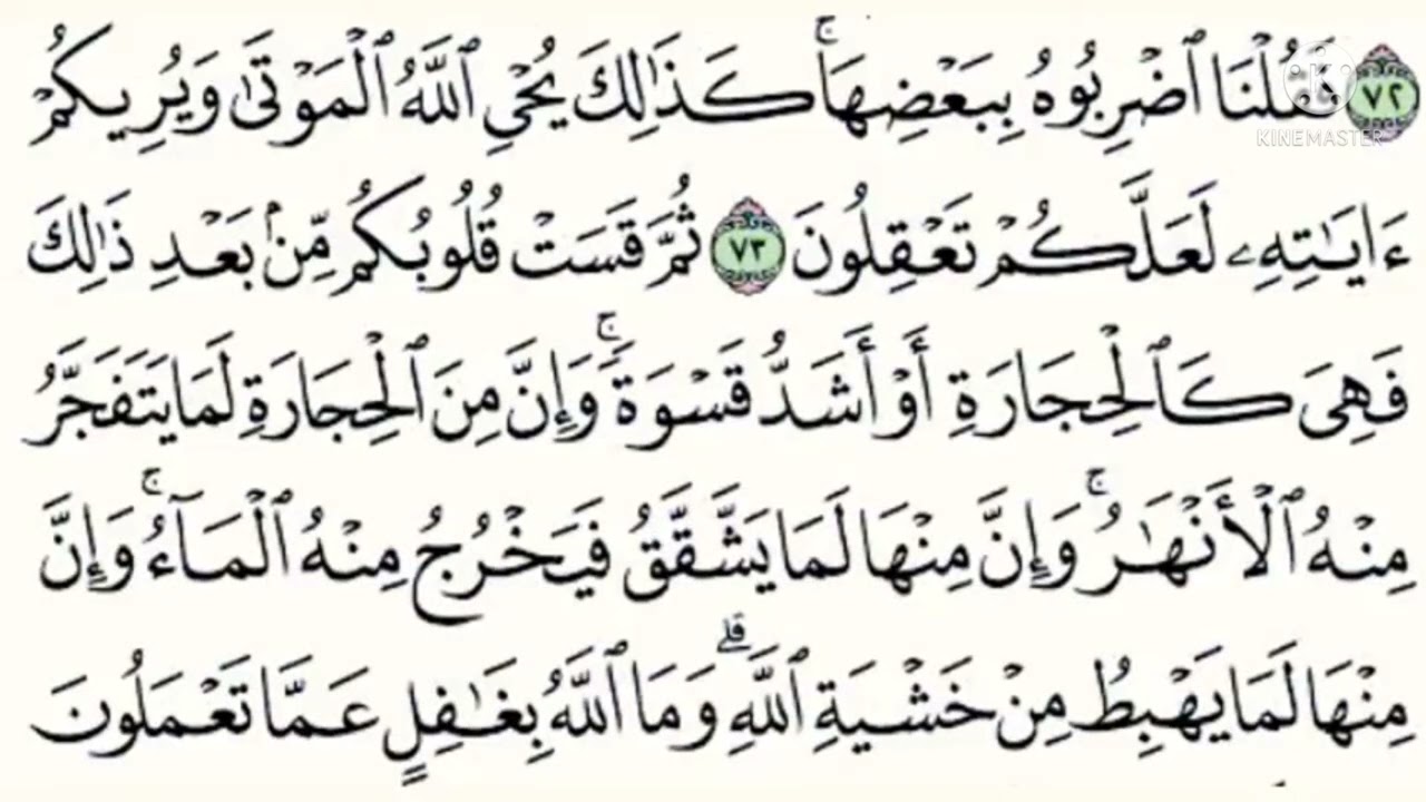سورة البقره من 61 الى 76 القارئ اسلام صبحي