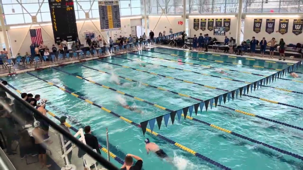 Noah Stillman 50.37 100 Fly—District Champ, Meet Record, School Record, State Qualifying Time! 