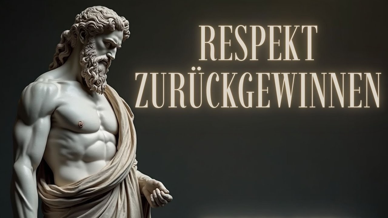 Respekt verloren? Die stoische Anleitung, um ihn zurückzugewinnen