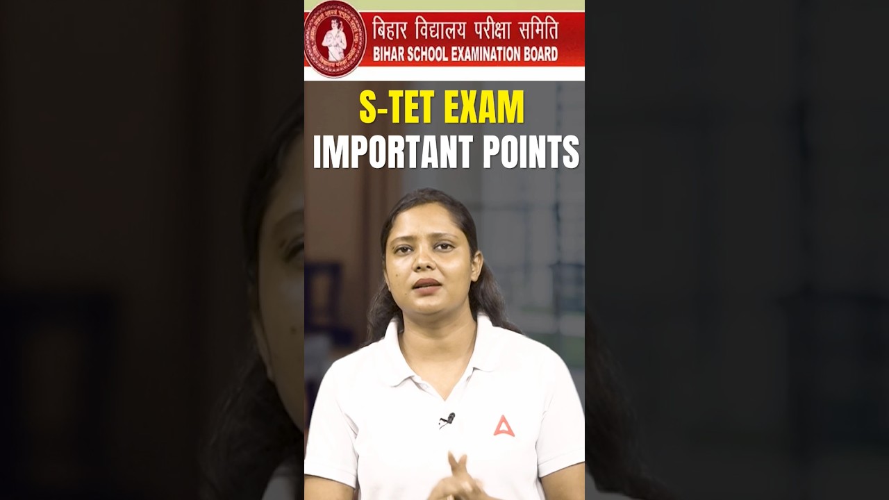 Bihar STET Exam Important Points⚠️ #biharstet #biharstet2023 #tet #stet #biharadda247