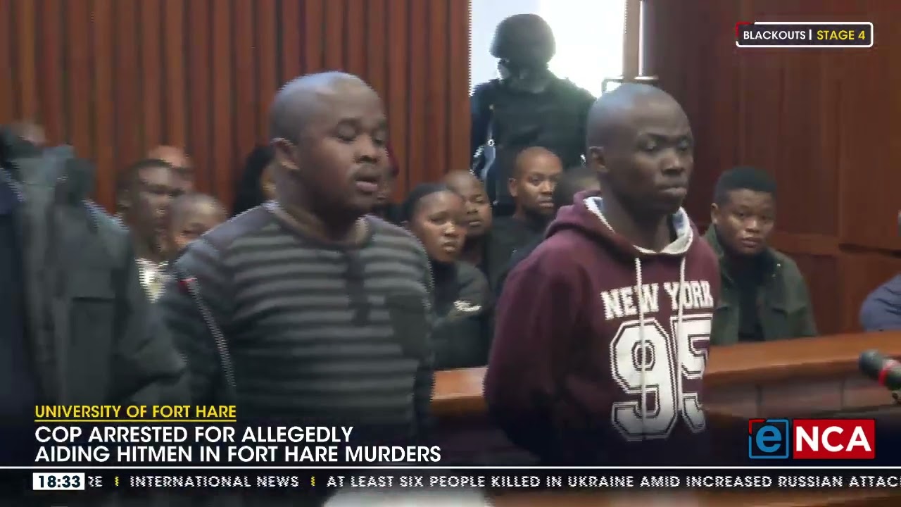 University of Fort Hare | Cop arrested for allegedly aiding hitmen