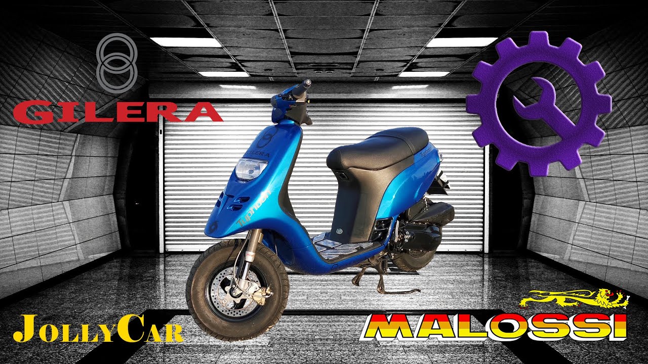 Gilera\Piaggio Typhoon 180CC Malossi