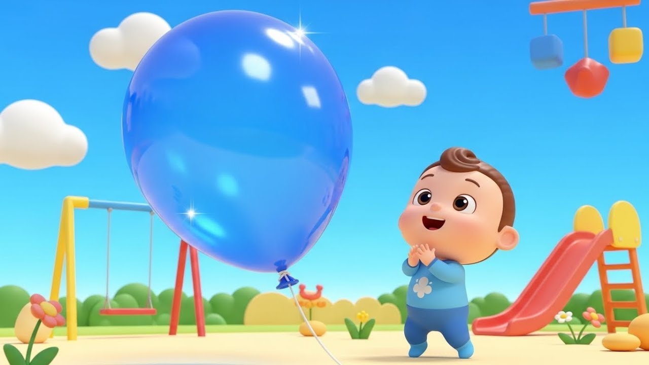 Colors with Balloons Song for Kids | Learn Colors & Fun Nursery Rhymes 🎈🎨🎶👶