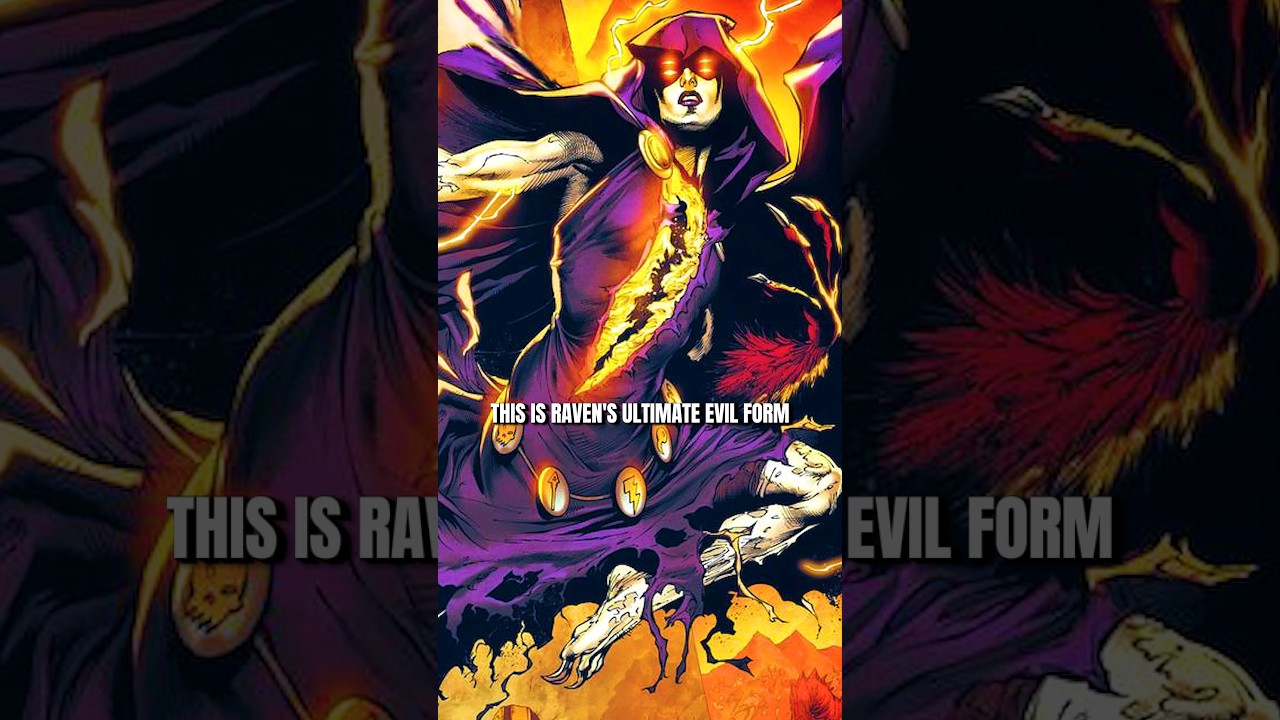 DC's Raven's SCARY Evil Form! 🫣