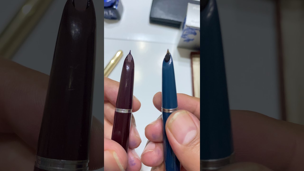 مقارنة بين قلمين باركر51