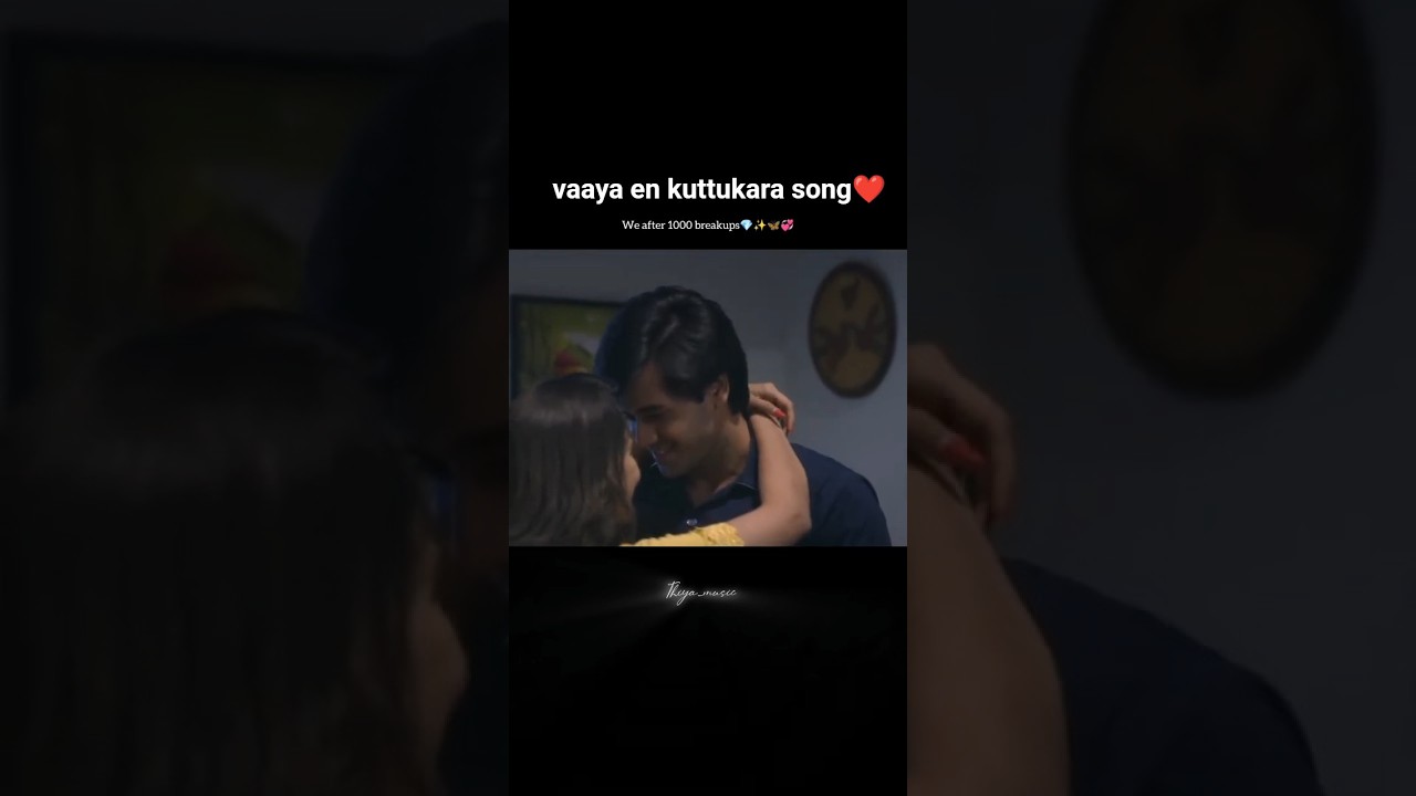 ninaithale Inikkum whatsapp status✨sameer Nithya🫂#love #tranding #lovestatus vaaya en kuttukara song