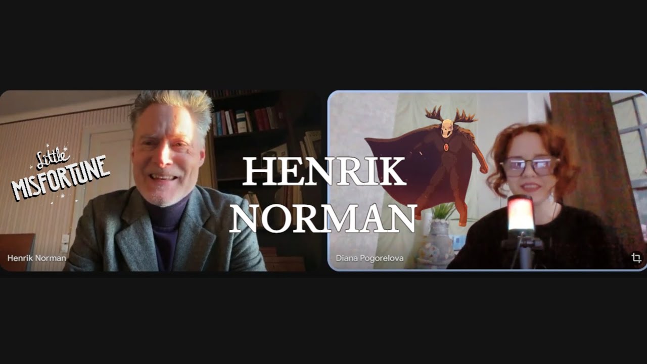 HENRIK NORMAN: Mister Voice, Little Misfortune, Audiobooks | Moon Echo Podcast