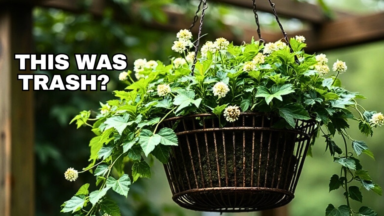 Don’t Throw Old Wire Baskets! Stunning Garden Ideas You’ll Love