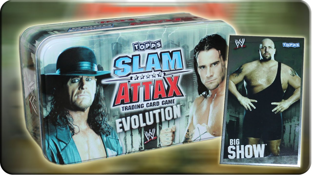 Slam Attax EVOLUTION Sammeldose Unboxing (MEGA Karte)
