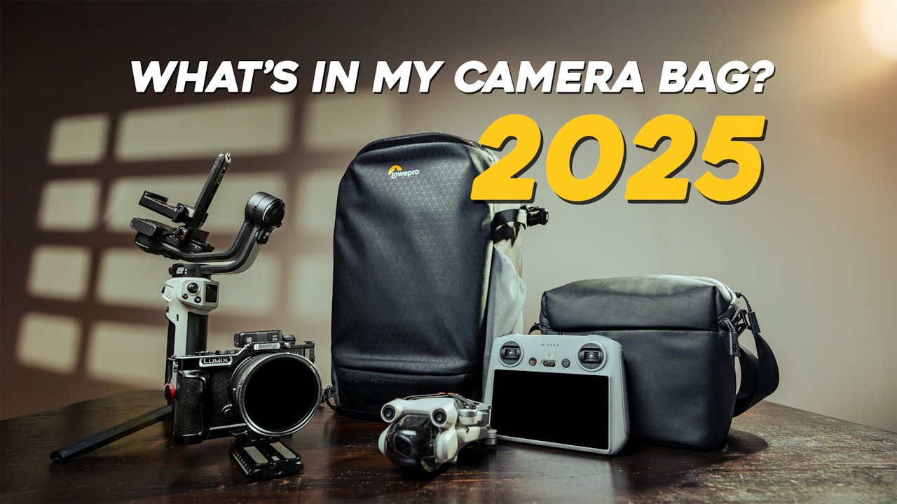 Что в моей фотосумке 2025 | Выпуск о видео и фотографии недвижимости