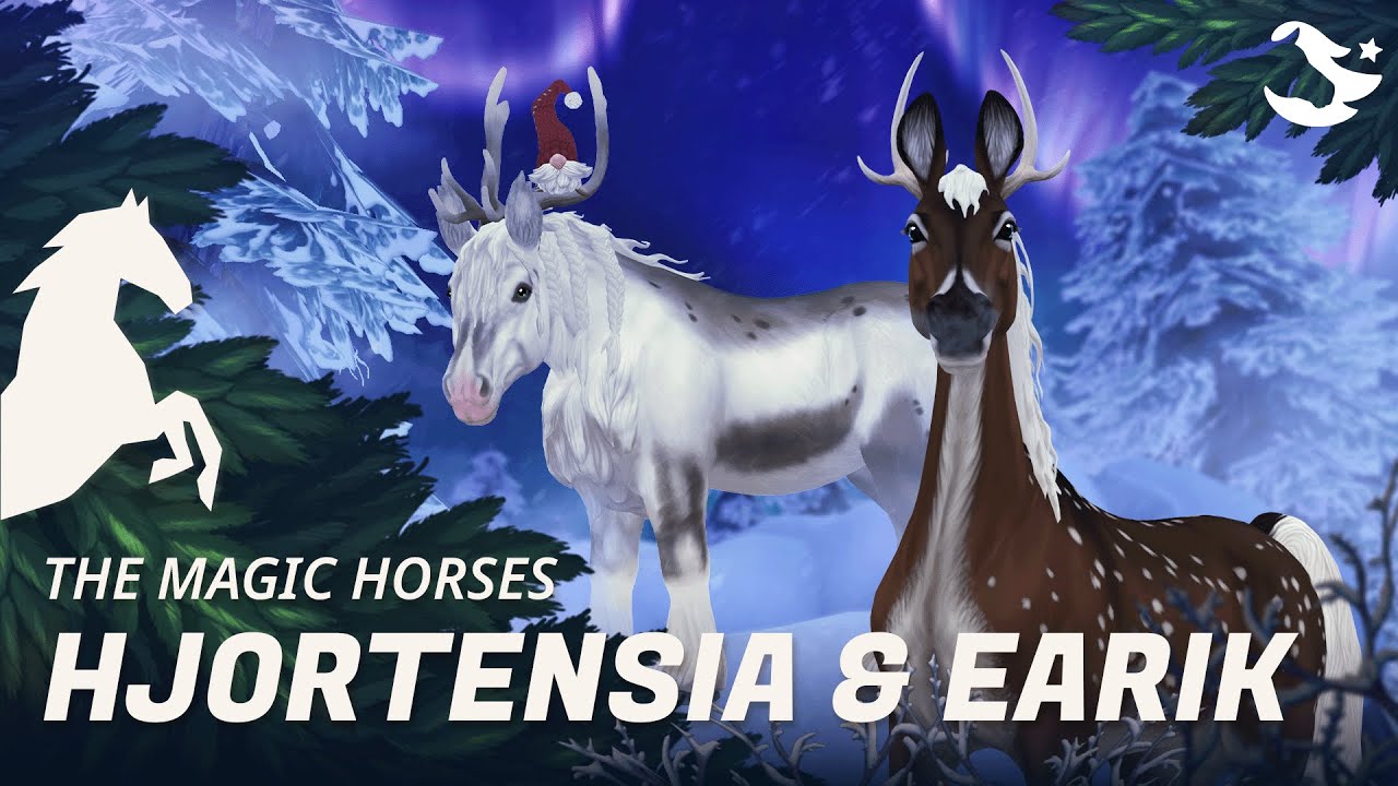 Hjortensia and Earik | Star Stable Magic Horses ✨