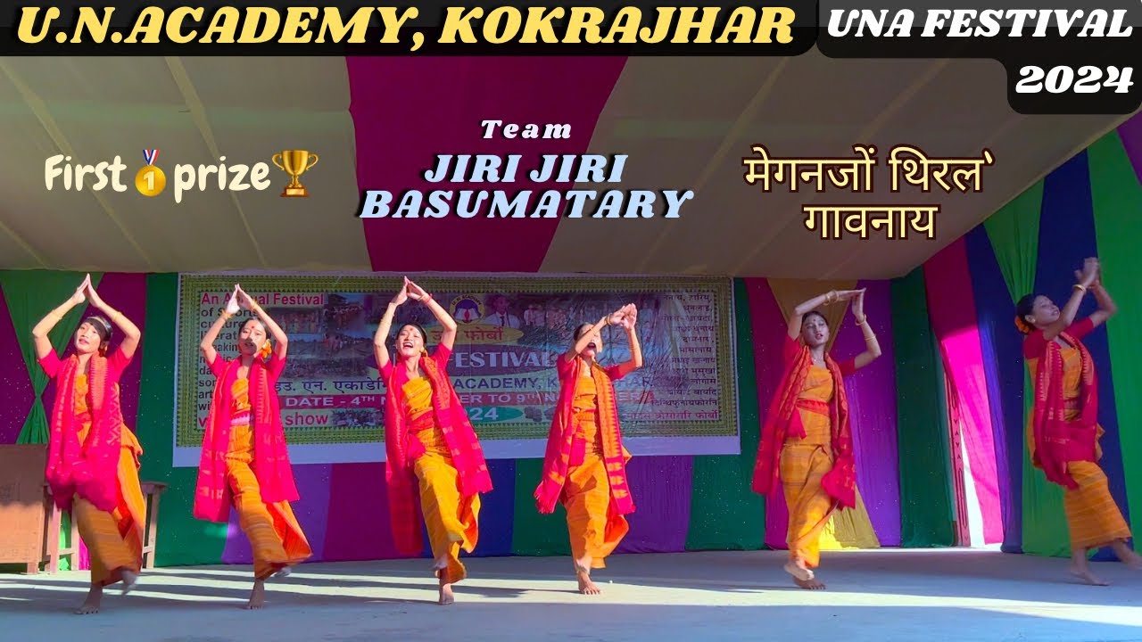 Megon jwng tirlo gaonai _ @jirijiribasumatary & team #unafestival2024 #unacademykokrajhar