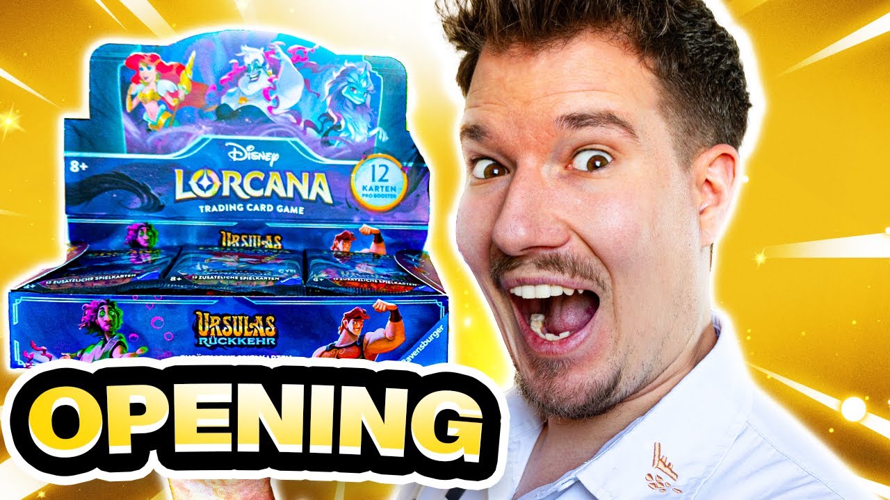 Ich öffne ein GANZES Display Disney Lorcana! 😱