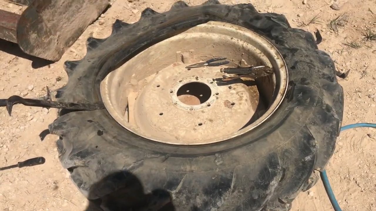 Tractor Tire Tube Repair and Replacement