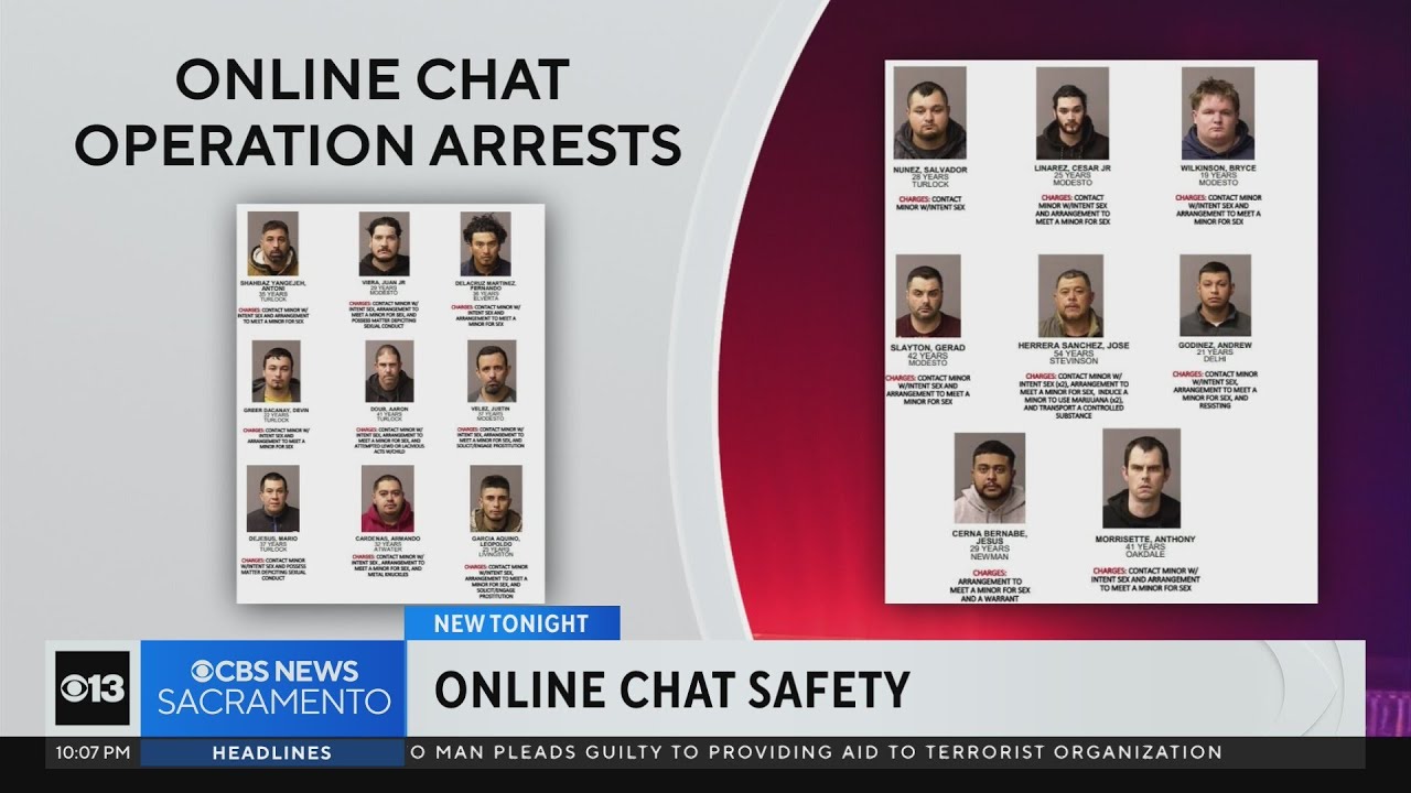 Online chat safety a key issue after several arrests of child predators