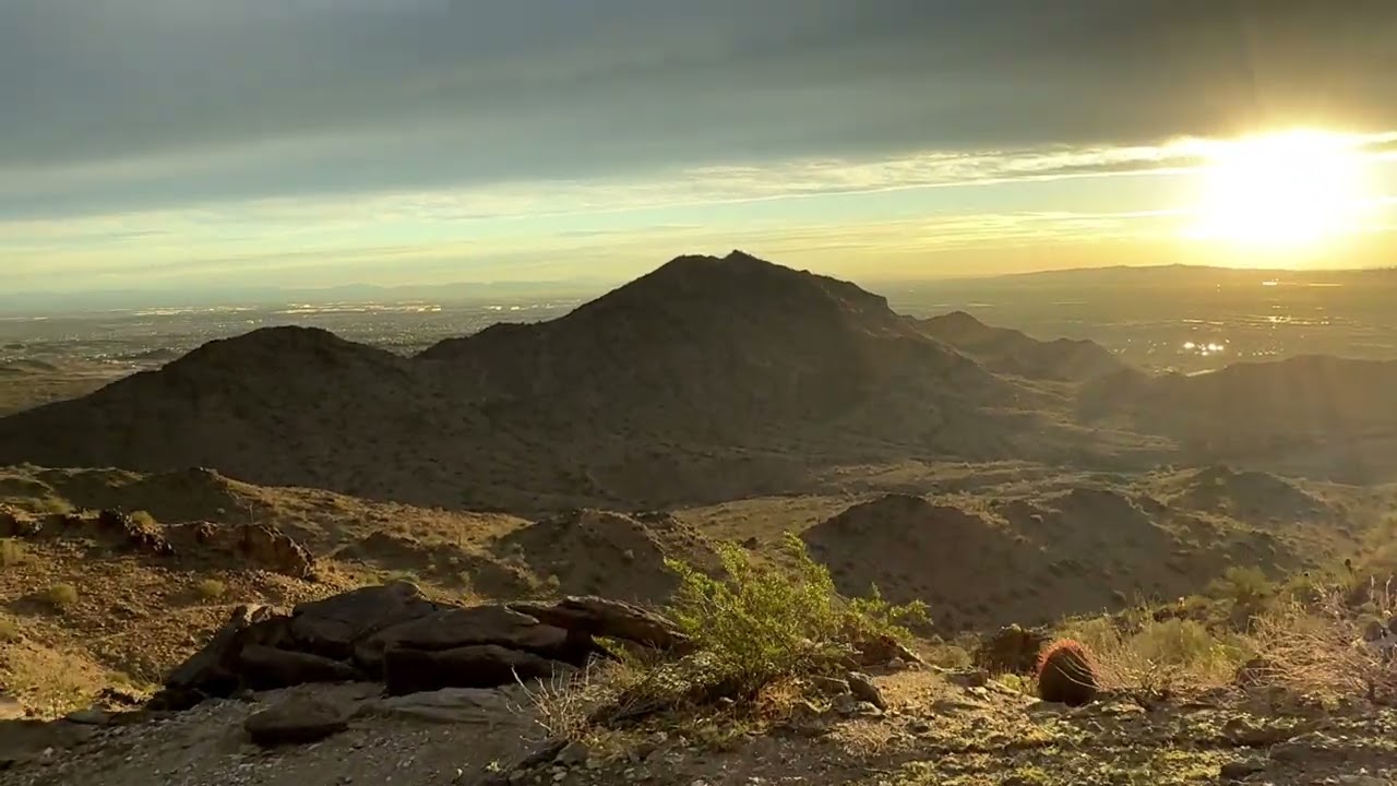 Scenic Trail Hike in Buckeye, Arizona — See the sunrise on a desert mountain trail