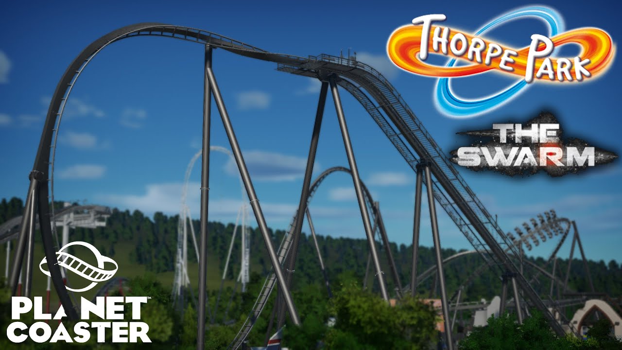 The Swarm - Thorpe Park (Planet Coaster 1:1 Recreation)