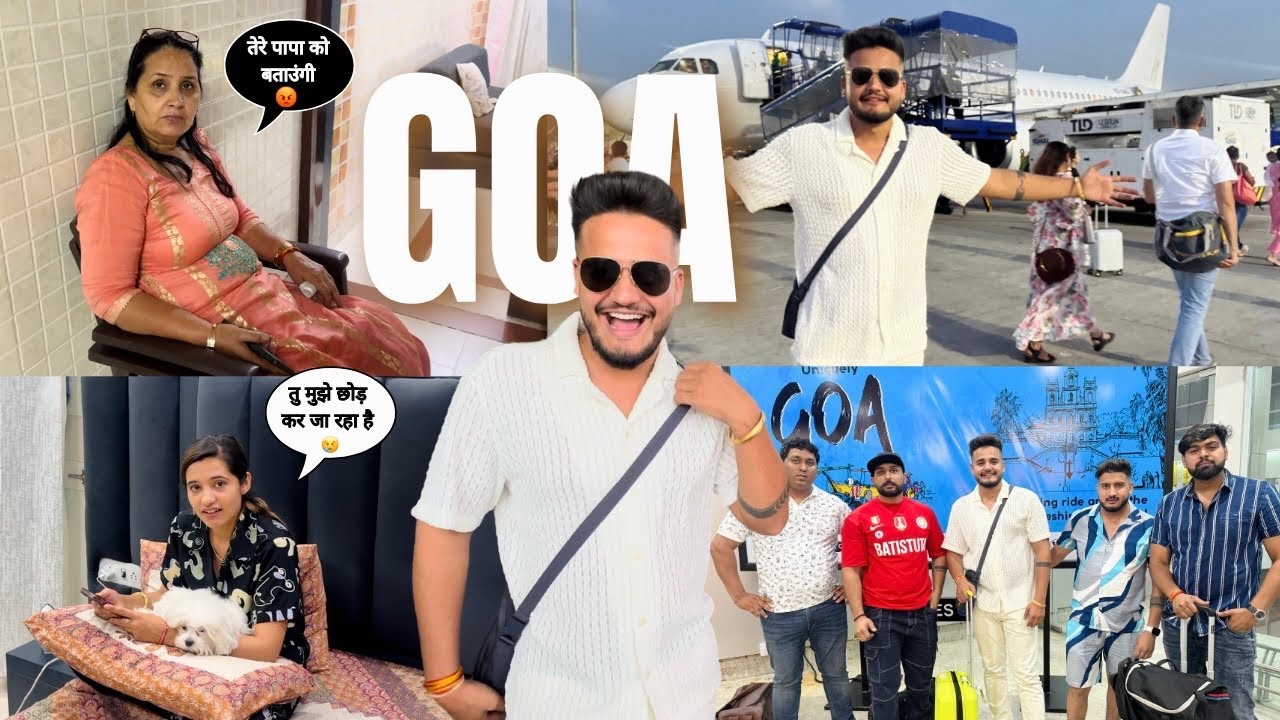 Goa Trip with Friends 🥳⛱️