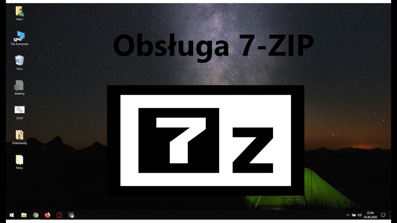 Instalacja oraz obsługa 7-ZIP