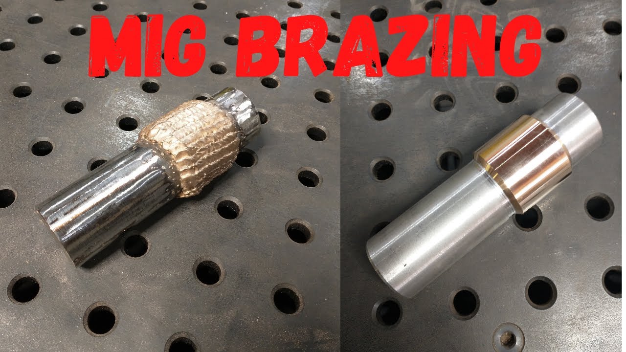Solda MIG Brazing - Utilizando arame Bronze-Silício