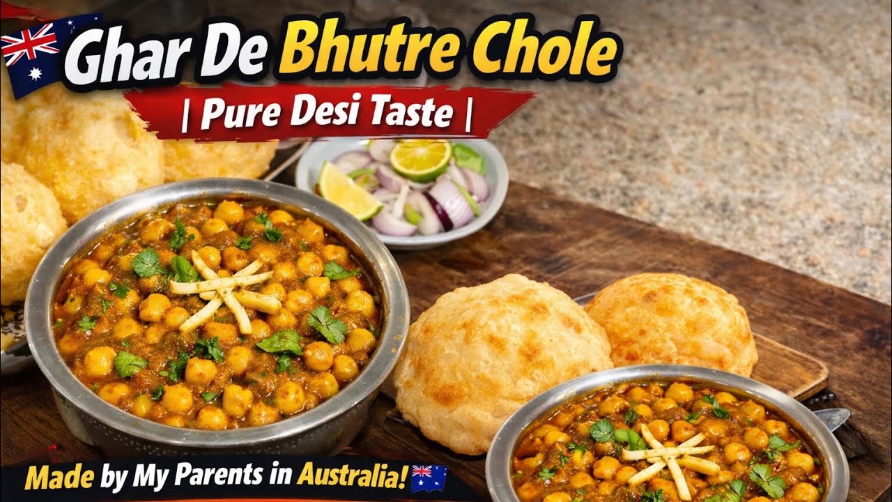 Ghar De Bhutre Chole | Pure Desi Taste 😋