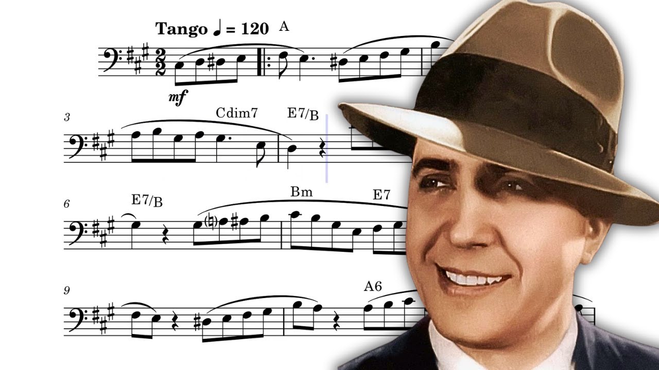 Por Una Cabeza - DOUBLE BASS Sheet Music