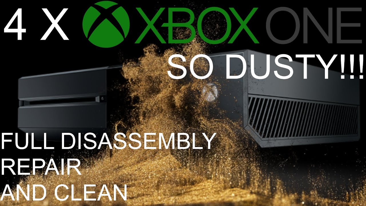 XBOX ONE X4 clean, repair and restoration. #xbox #repair #righttorepair #restoration