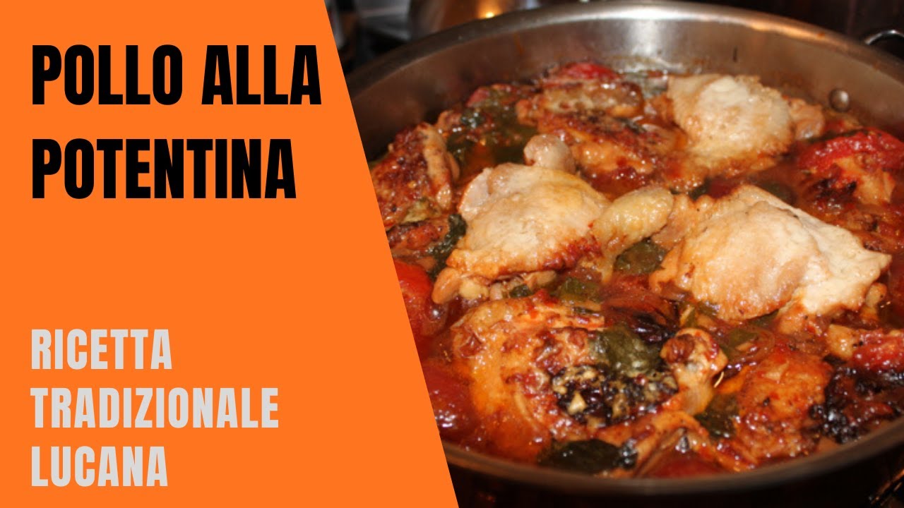 Pollo alla Potentina | Secondi Piatti di Carne | Ricetta Tradizionale Lucana | Basilicata 🇮🇹