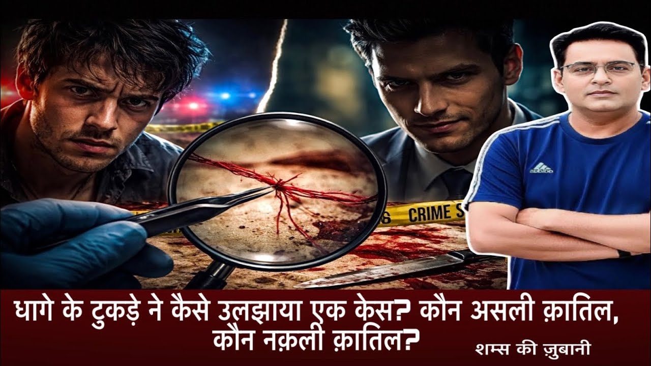 धागे के टुकड़े ने कैसे उलझाया एक केस? कौन असली क़ातिल, कौन नक़ली क़ातिल?