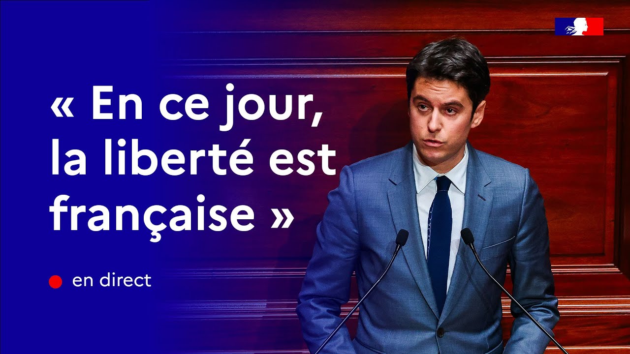 Inscription du droit à l’IVG dans la Constitution : discours de Gabriel Attal