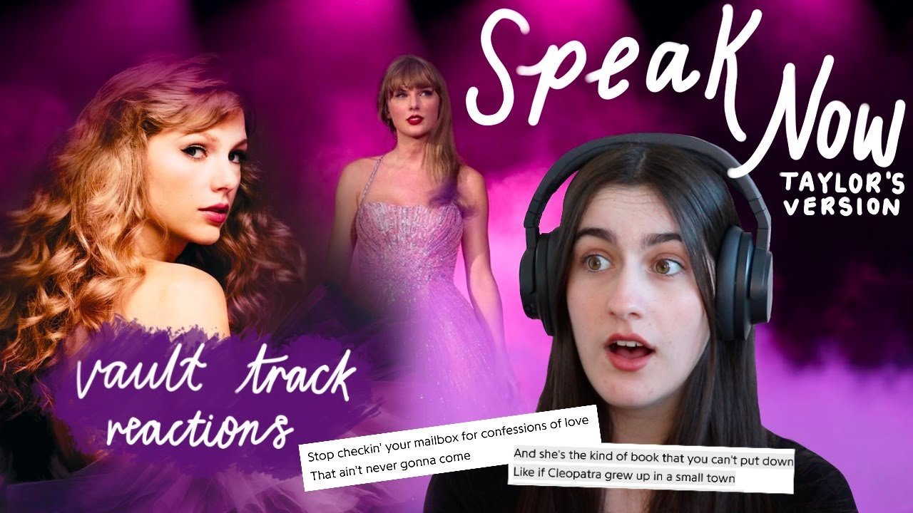SPEAK NOW TV VAULT TRACKS REACTIONS 💜