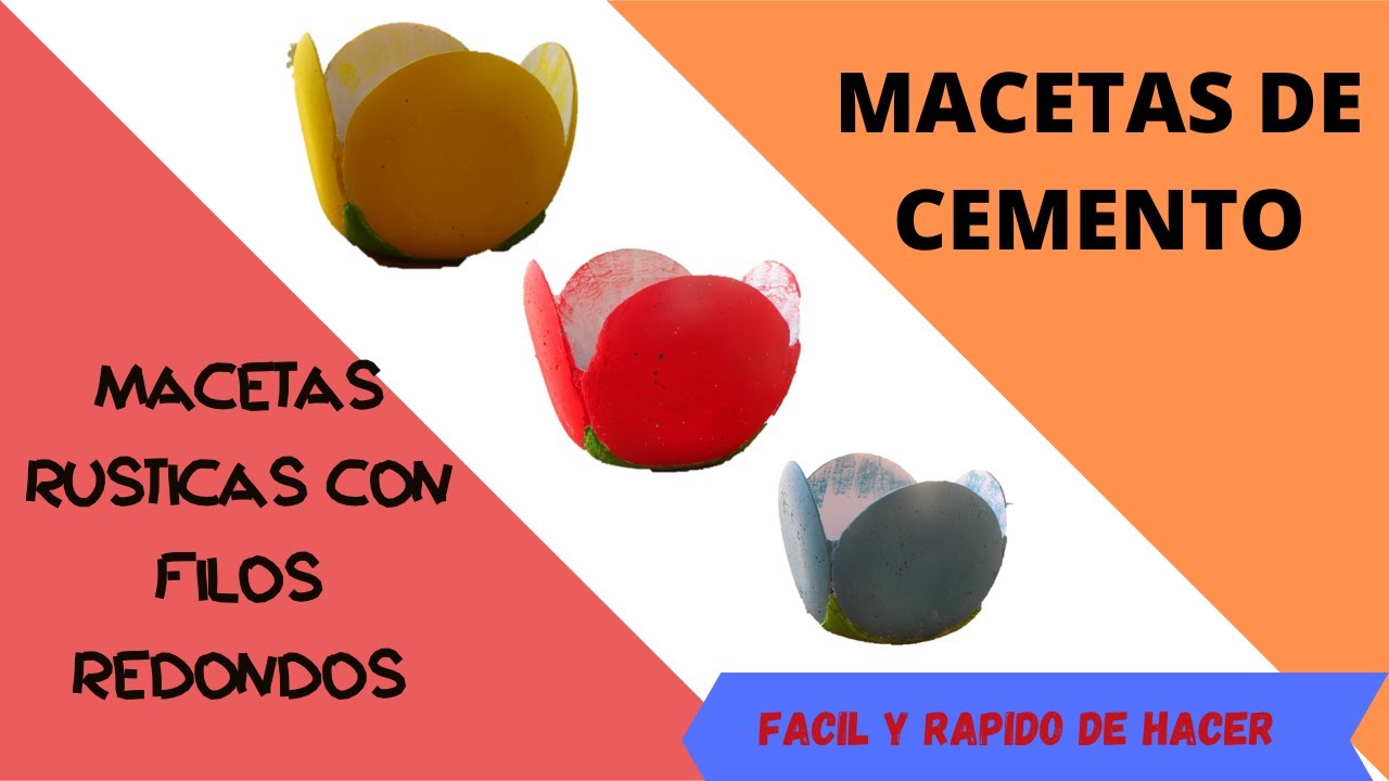 ✅✅COMO HACER UNA MACETA ARTESANAL 👉👉 UTILIZANDO MOLDES DE FILO REDONDO#Ecuador#Galápagos#Nuevo