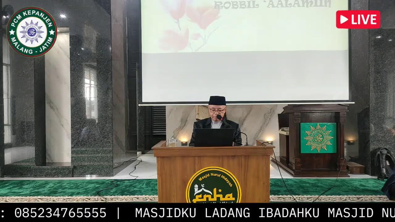 LIVE STREAMING OF MASJID MUHAMMADIYAH ENHA  I TARHIB RAMADHAN I UST H FARID HAMIDI, Lc