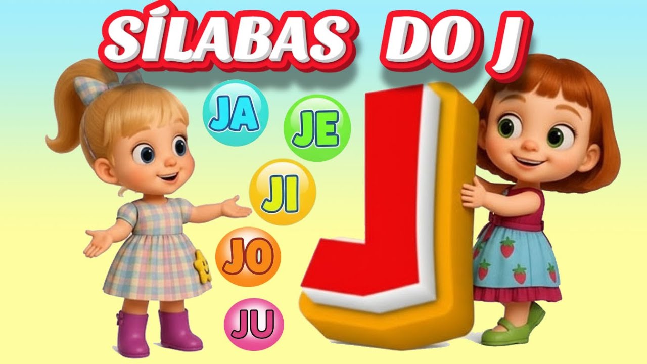 09 -  JA JE JI JO JU (Animação Infantil Estilo Pixar 🦎✨)