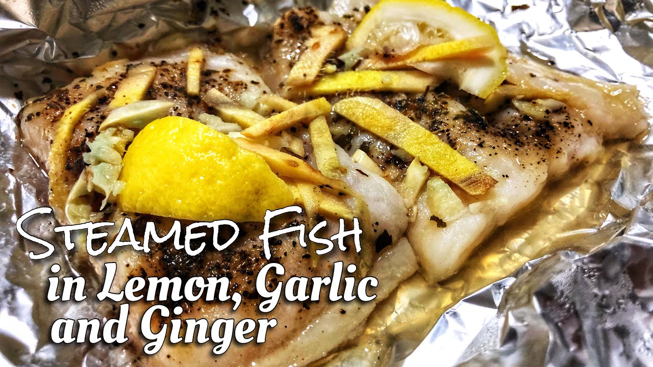 STEAMED FISH IN LEMON, GARLIC AND GINGER | LCIF Keto Recipe 82