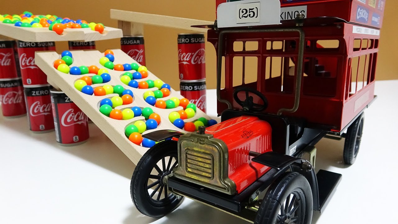 Marble Run Race  ☆HABA Double Slope & Track,Bus # 41