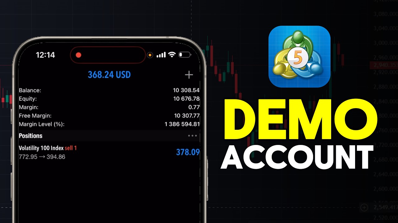 Как открыть демо-счет в MetaTrader 5