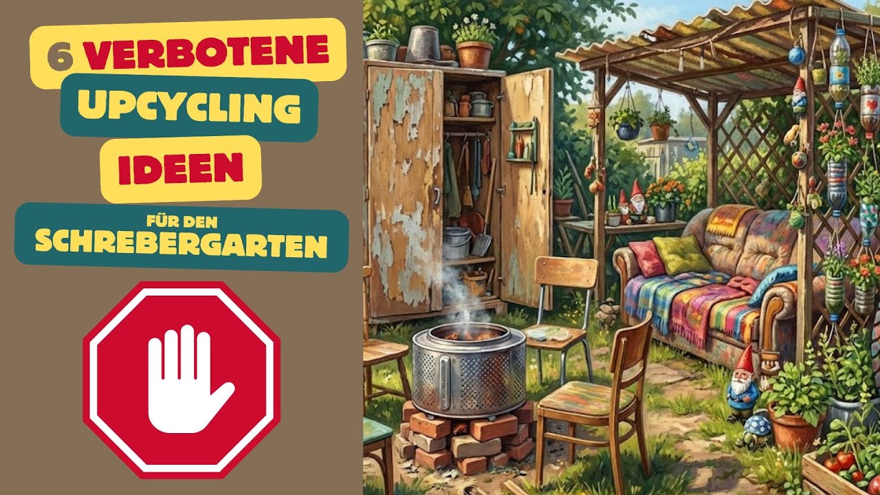 Schöne Deko oder Abmahnung? DIY-Ideen, die dem Vorstand im Schrebergarten gar nicht gefallen!