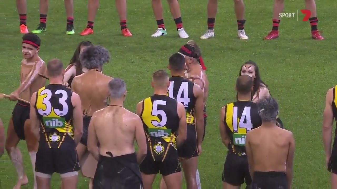 AFL Dream Time Pre-Game Ceremony