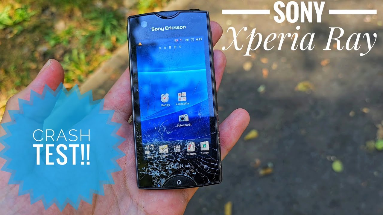 SONY ERICSSON XPERIA RAY - CRASH TEST