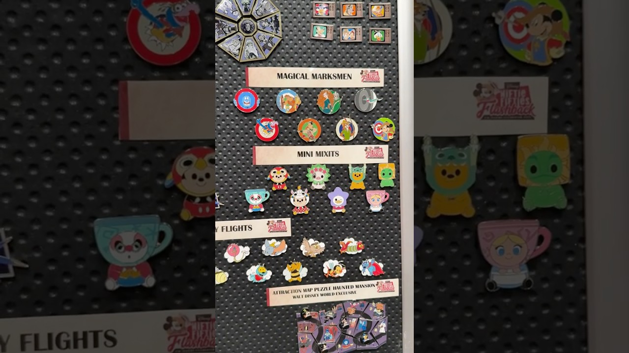 Sneak peek at NEW Disney pins releasing this year!
