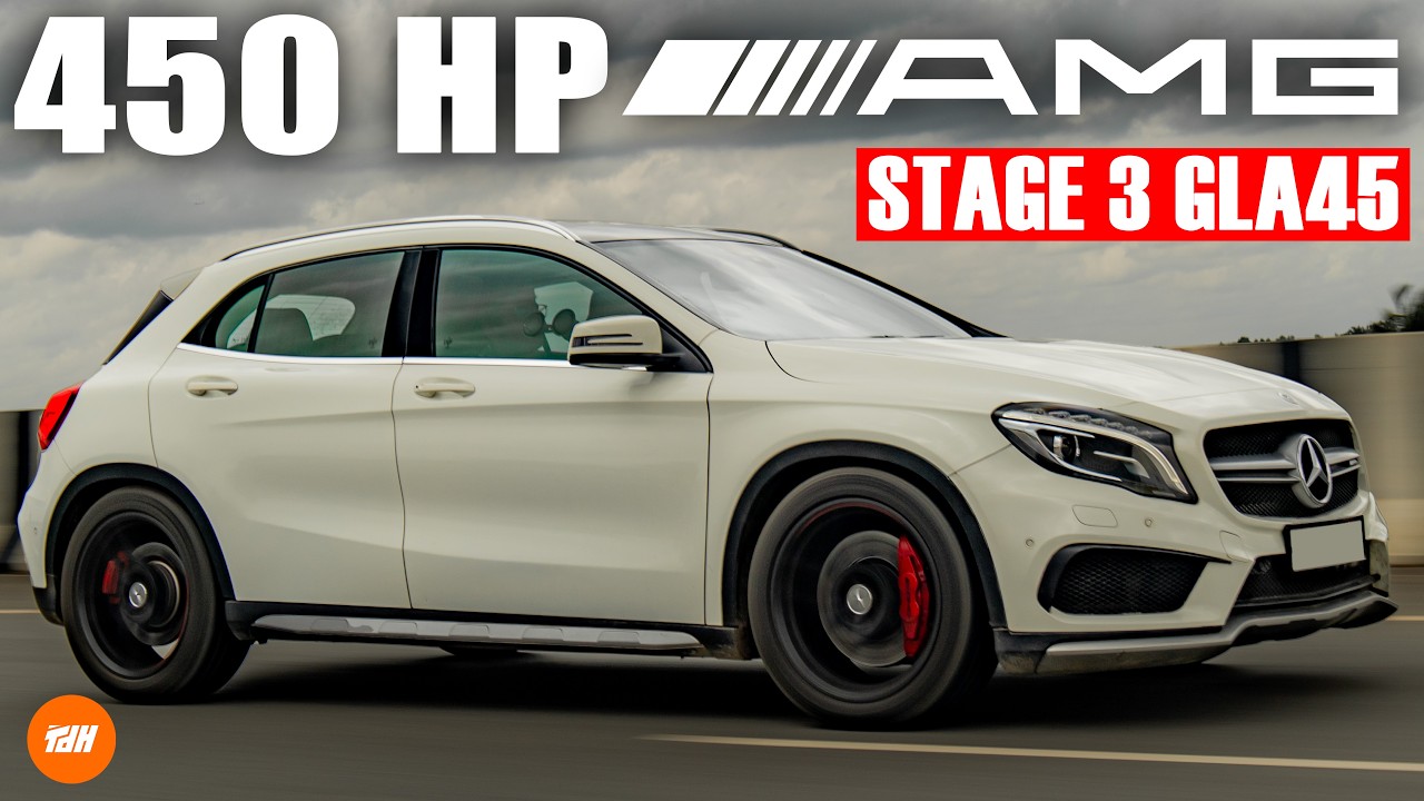 450HP Weistec Tuned GLA45 sounds like hell on wheels! 🤯 | Weistec Mercedes-AMG GLA45 with Capristo!