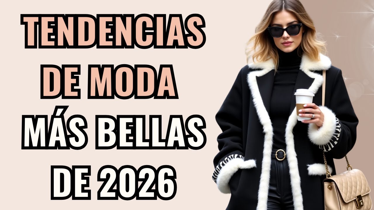 2026 TENDENCIAS! Las TENDENCIAS M&Aacute;S BELLAS de 2026 que Debes Saber