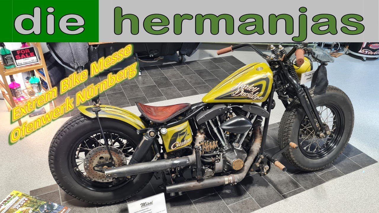 Extrem Bikes Messe Ofenwerk Nürnberg. Da es zum Saisonabschluß kein Wetter zum selber Fahren war.