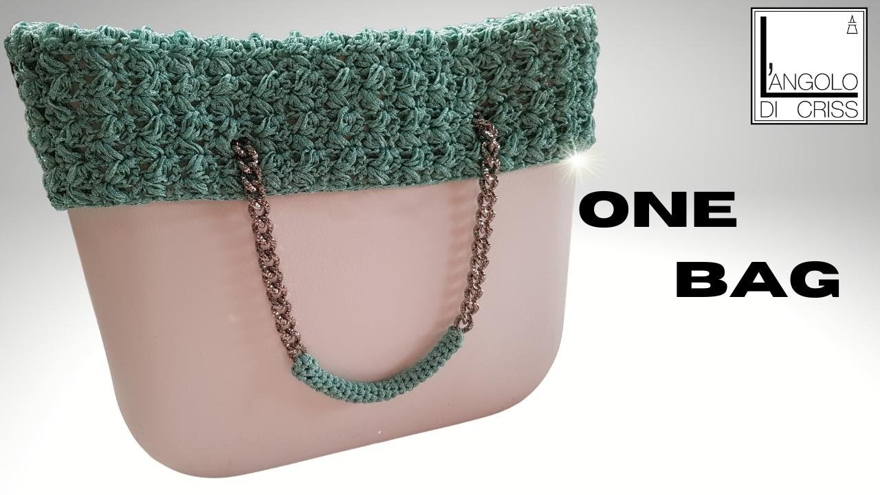 Bordo borsa all'uncinetto 