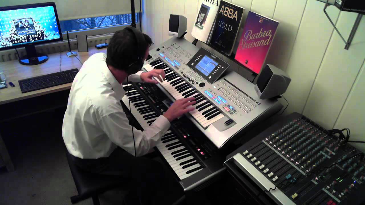 La Felicidad Palito Ortega In Style Of Klaus Wunderlich Yamaha  Tyros 4 & Roland G70 By Rico